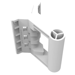 STAFFA MIKROTIK QME QUICKMOUNT EXTRA MURO FISSA