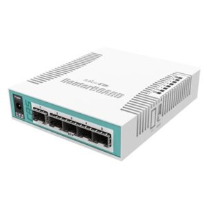 SWITCH MIKROTIK CRS106-1C-5S 1P. GIG 5P. SFP 128MB