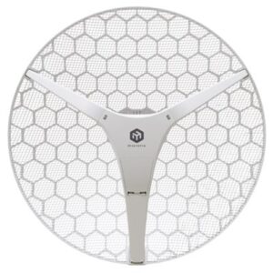 CPE 5 GHZ MIKROTIK LHG-5AXD-XL CON ANT.INTEGRATA 27DBI,WI-FI6,1P GIGABIT ETHERNET CON POE PASSIVO.