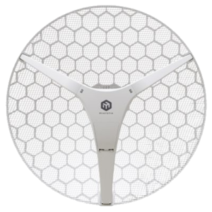 CPE 5 GHZ MIKROTIK LHG-5AXD-XL CON ANT.INTEGRATA 27DBI,WI-FI6,1P GIGABIT ETHERNET CON POE PASSIVO.