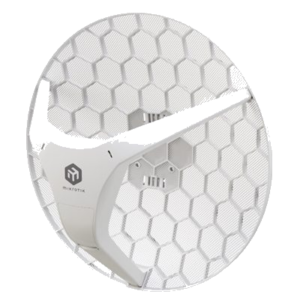 CPE 5 GHZ MIKROTIK LHG-5AXD CON ANT.INTEGRATA 24.5DBI,WI-FI6,1P GIGABIT ETHERNET CON POE PASSIVO.