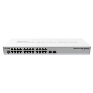 SWITCH MIKROTIK CRS326-24G-2S+RM 24P. GIG + 2P. SFP+ ROUTEROS/SWITCHOS RACK