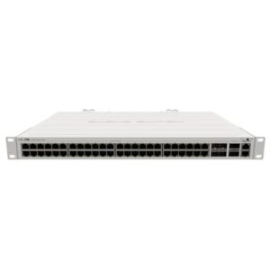 SWITCH MIKROTIK CRS354-48G-4S+2Q+RM 48P. GBPS 4P. SFP+ 2P. QSFP+ 1P. GBPS ALIM. RID. ROUTEROS/SWITCHOS
