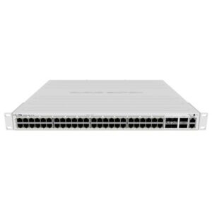 SWITCH MIKROTIK CRS354-48P-4S+2Q+RM 48P. GB POE 4P. SFP+ 2P. QSFP+ 1P. GBPS - 750W ROUTEROS/SWITCHOS