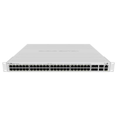 SWITCH MIKROTIK CRS354-48P-4S+2Q+RM 48P. GB POE 4P. SFP+ 2P. QSFP+ 1P. GBPS - 750W ROUTEROS/SWITCHOS