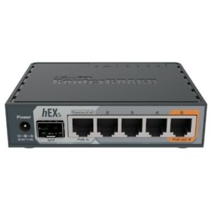 ROUTER MIKROTIK RB760IGS HEX S 5P. GBPS 1P. SFP 256MB