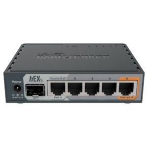 ROUTER MIKROTIK RB760IGS HEX S 5P. GBPS 1P. SFP 256MB