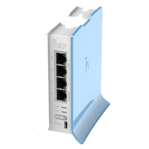 ROUTER MIKROTIK RB941-2ND-TC HAP LITE 4P. FAST + WIFI 32MB