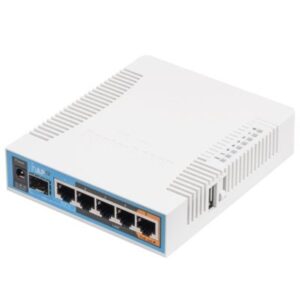 ROUTER MIKROTIK RB962UIGS-5HACT2HNT HAP AC 5P. GIG + DUAL BAND AC 128MB