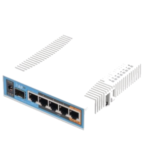 ROUTER MIKROTIK RB962UIGS-5HACT2HNT HAP AC 5P. GIG + DUAL BAND AC 128MB