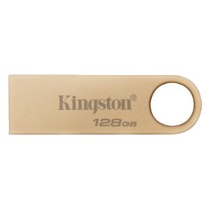 FLASH DRIVE USB3.2 128GB KINGSTON DTSE9G3/128GB ULTRA SLIM METAL CASE GOLD READ:220MB/S