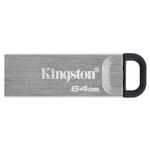 FLASH DRIVE USB3.064GB KINGSTON DTKN/64GB KYSON METAL CASE SILVER