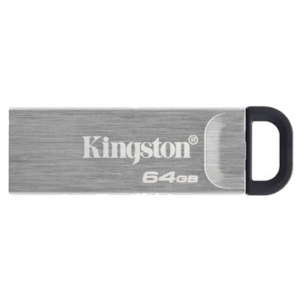 FLASH DRIVE USB3.064GB KINGSTON DTKN/64GB KYSON METAL CASE SILVER
