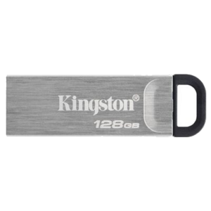 FLASH DRIVE USB3.0 128GB KINGSTON DTKN/128GB KYSON METAL CASE SILVER