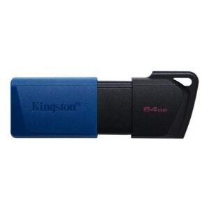 FLASH DRIVE USB3.264GB KINGSTON DTXM/64GB EXODIAM NERO+BLU