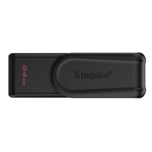 FLASH DRIVE USB3.264GB KINGSTON DTXS/64GB EXODIA S NERO/NERO