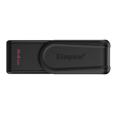FLASH DRIVE USB3.264GB KINGSTON DTXS/64GB EXODIA S NERO/NERO