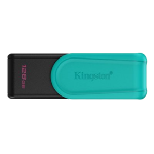 FLASH DRIVE USB3.2 128GB KINGSTON DTXS/128GB EXODIA S NERO/TURCHESE