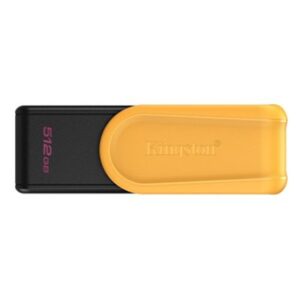 FLASH DRIVE USB3.2 512GB KINGSTON DTXS/512GB EXODIA S NERO/GIALLO