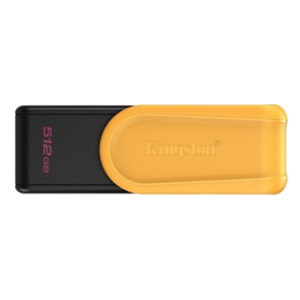 FLASH DRIVE USB3.2 512GB KINGSTON DTXS/512GB EXODIA S NERO/GIALLO