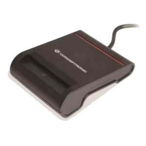 CARD READER X SMART CARD CONCEPTRONIC SCR01B USB X HOMEBANKING/FIRMADIGITALE/ETC (SUPP. SCHEDE ISO7816 CLASSE A,B E C FINO:31/03