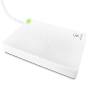 LETTORE NFC CONTACTLESS X CARTA IDENTITÀ ELETTRONICA ITALIANA CIE 3.0 ATLANTIS P005-CIED311-AD ALTE PRESTAZ.-EAN: 802 FINO:31/12