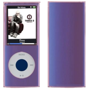 CUSTODIA SILICONE PER MP3 IPOD NANO A/MPC-N4SP QUARTA GENERAZIONE ROSA