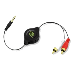 CAVO DA 3,5MM A RCA RETRATTILE EUCABLERCA35 RETRAK 0181204000420