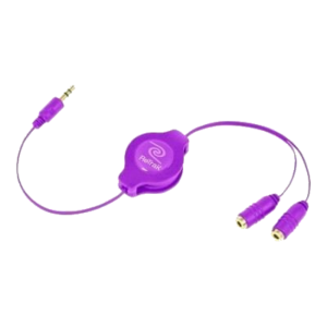 CAVO SPLITTER RETTRATTILE PER 2 AURICOLARI EUCABLESPLRL PORPORA RETRAK0816983011380