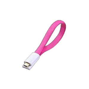 CAVO USB-MICRO USB PER SMARTPHONE E TABLET ATLANTIS P019-UMC-PK-0.2- COLORE ROSA - EAN:8026974016801