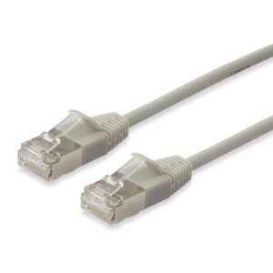 CAVO PATCH SOTTILE CAT.6A/10G F/FTP BEIGE 7.5MT EQUIP 606118- EAN:4015867209608