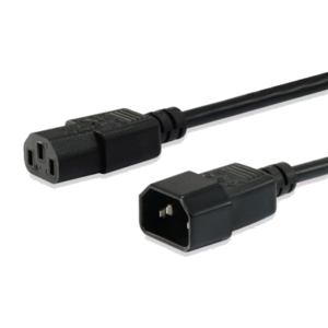 CAVO ALIMENTAZIONE EQUIP 112100 DA C13(F) A C14(M) - 1.8MT -EAN: 4015867213698