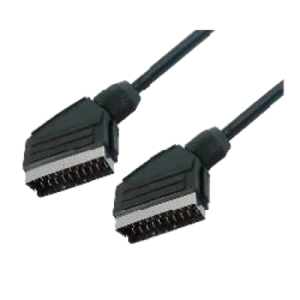 CAVO SCART 21 PIN M/M 3MT NERO NILOX 07NXSK03MA201