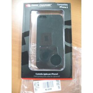 CUSTODIA X APPLE IPHONE5 SCP80038 SWISS CHARGER MODELLO PLASTICA RIGIDO