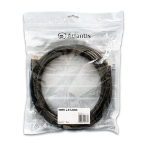 CAVO HDMI 2.0 ATLANTIS P019-HDMI_20-5 -RAME - SCHERMATO - 5MT