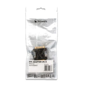 ADATTATORE DVI 24+5 M/F VGA ATLANTIS P019-DVI_VGA