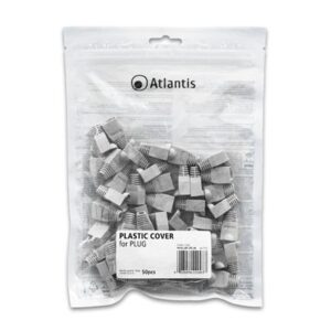 CUSTODIA CONNETTORE PLUG CAT.5E ATLANTISP019-LAN-CPL-50 CONFEZIONE DA 50PCS FINO:31/12