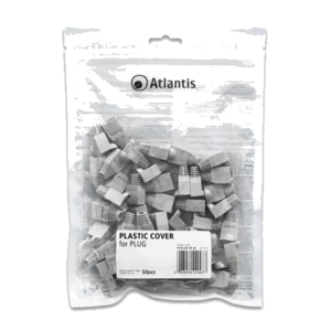 CUSTODIA CONNETTORE PLUG CAT.5E ATLANTISP019-LAN-CPL-50 CONFEZIONE DA 50PCS FINO:31/12