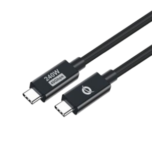 CAVO USB4.0 1.2MT CONCEPTRONIC ETTA04B12 GEN 3 C-C PD 3.1 240W - 48V 5A, 40GBPSE-MARK FINO:31/03
