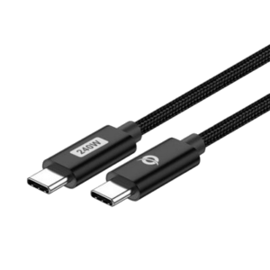 CAVO USB DI RICARICA RAPIDA 1.2MT CONCEPTRONIC ETTA03B12 USB C-C PD-3.1 240W- 48V 5A, 480MBPS, E-MARK