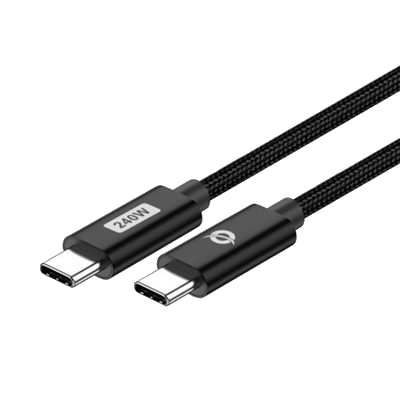 CAVO USB DI RICARICA RAPIDA 1.2MT CONCEPTRONIC ETTA03B12 USB C-C PD-3.1 240W- 48V 5A, 480MBPS, E-MARK