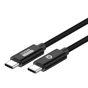 CAVO USB3.2 DI RICARICA RAPIDA1.2MT CONCEPTRONIC ETTA02B12USB C-C PD-3.0 100W- 20V 5A, 10GBPS, E-MARK