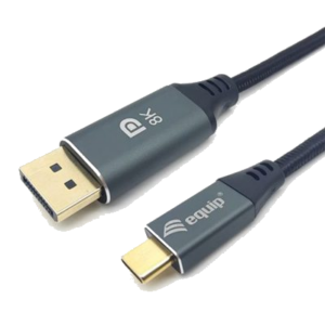 CAVO USB-C A DISPLAYPORTEQUIP 133422 MM 8K/60HZ - 2,0MT - EAN: 4015867228746