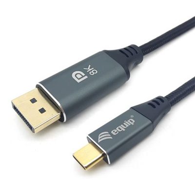 CAVO USB-C A DISPLAYPORTEQUIP 133422 MM 8K/60HZ - 2,0MT - EAN: 4015867228746