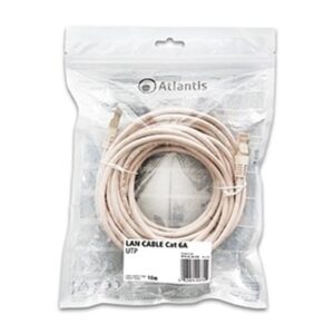 CAVO RETE CAT.6A-UTP (CAVO PATCH) ATLANTIS P019-LN_6A-U-XC - 10MT IN RAME- EAN: 8026974023724