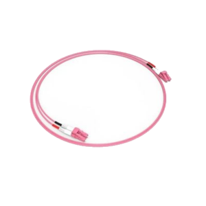 CAVO PATCH IN FIBRA OTTICA HIKVISION DS-1FCDM4LCUL DUPLEX OM4 LC/UPC A LC/UPC 2,0MM - 3MT LSZH EAN:6936422135560