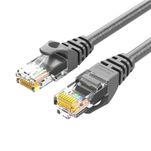 CAVO RETE CAT.6 U/UTP HIKVISION DS-1NP6UEC0 COL. GRIGIO -COD.SAP 307400633 - 5MT 24AWG CU EAN: 6942160421520