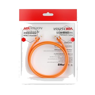 CAVO RETE CAT.6 U/UTP HIKVISION DS-1NP6UEC0 COL. GRIGIO -COD.SAP 307400635 - 10MT 24AWG CU EAN: 6942160421490