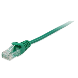 CAVO RETE CAT.6 U/UTP VERDE NONSCHERMATO 3MT EQUIP 625442- EAN:4015867172476