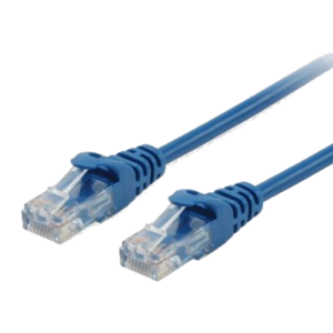 CAVO RETE CAT.6 U/UTP BLU NONSCHERMATO 0.25MT EQUIP 625433- EAN:4015867172193